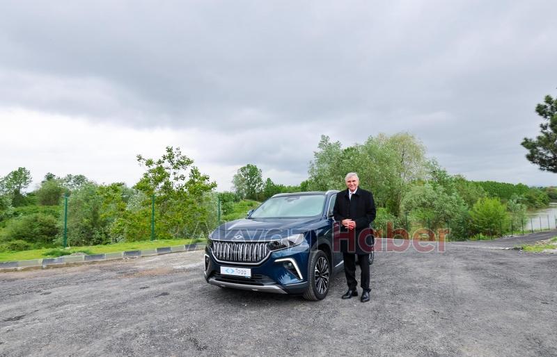 Yüce direksiyonda, Türkiye’nin gururu TOGG’a tarihi karşılama