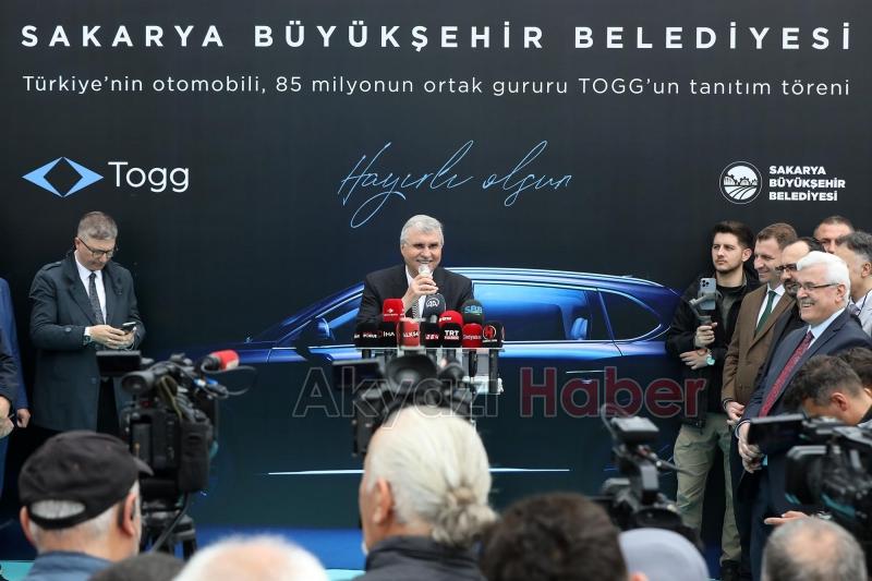 Yüce direksiyonda, Türkiye’nin gururu TOGG’a tarihi karşılama