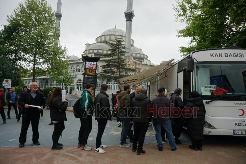 Akyazılılardan 84 ünite kan bağışladı