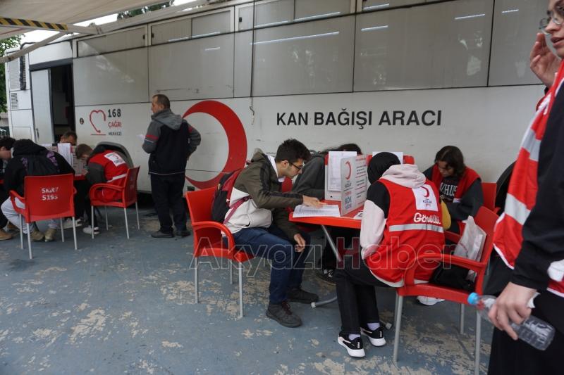 Akyazılılardan 84 ünite kan bağışladı