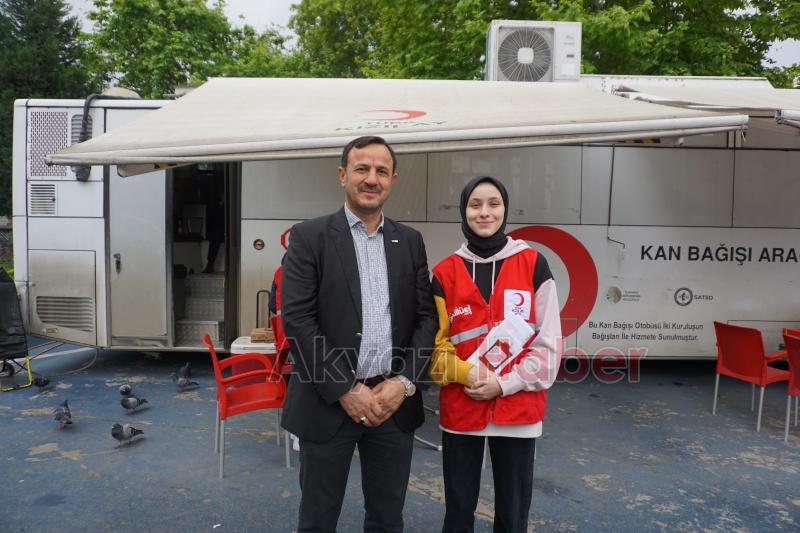 Akyazılılardan 84 ünite kan bağışladı