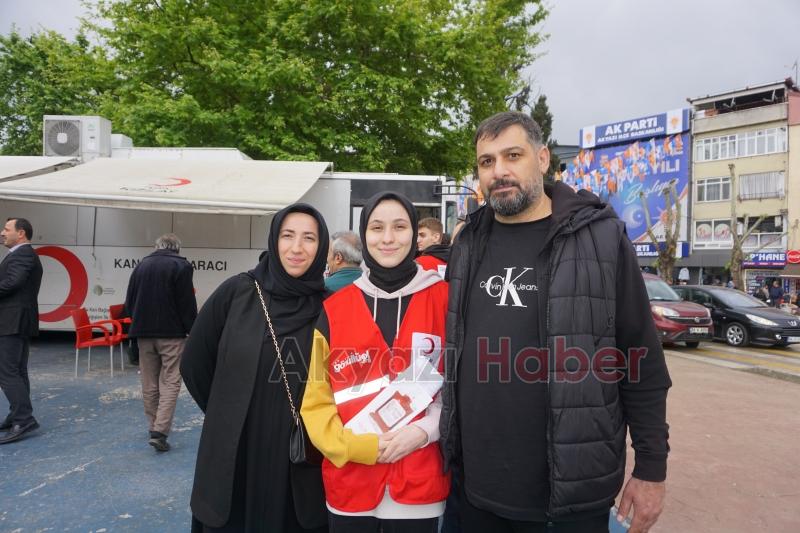 Akyazılılardan 84 ünite kan bağışladı