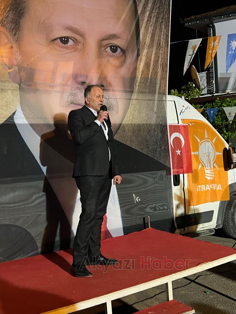 Ertuğrul Kocacık seçim çalışmasını 4 mahallede sürdürdü