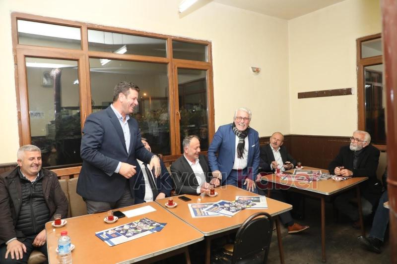 Kürşat Kılıç seçim çalışmasını 3 mahallede sürdürdü