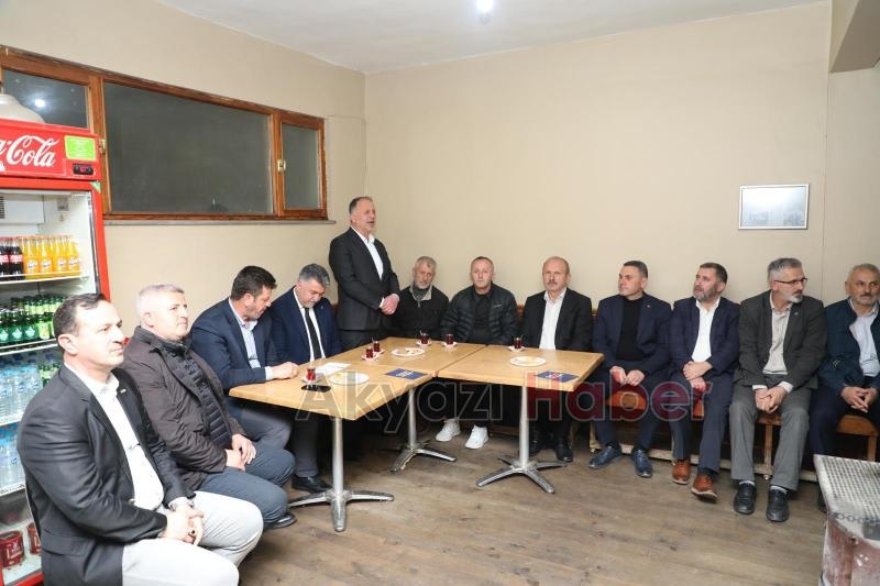 Kürşat Kılıç seçim çalışmasını 3 mahallede sürdürdü