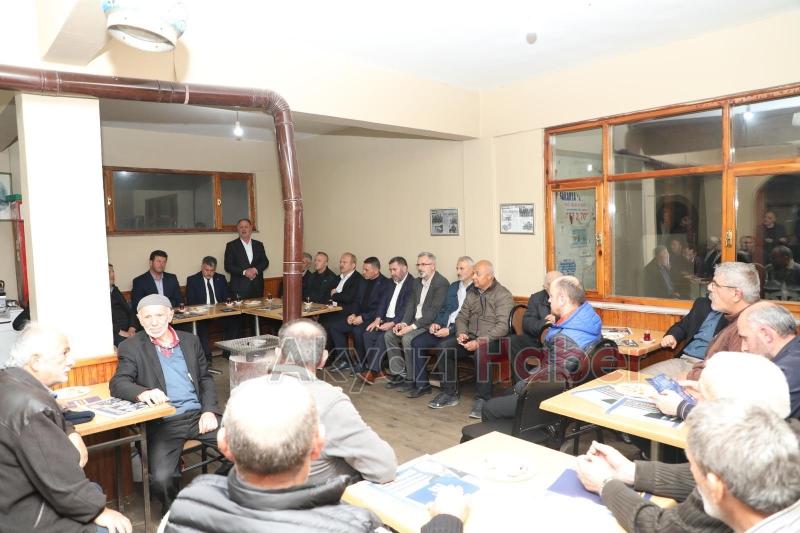 Kürşat Kılıç seçim çalışmasını 3 mahallede sürdürdü