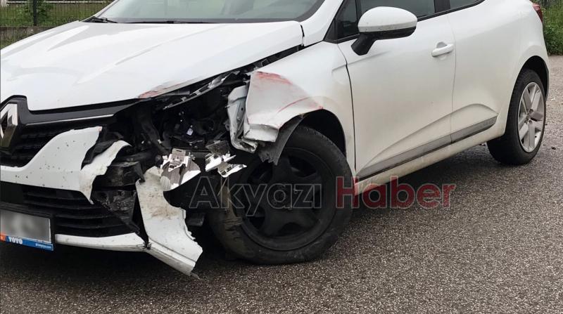 Fatih Mahallesi'nde maddi hasarlı kaza 