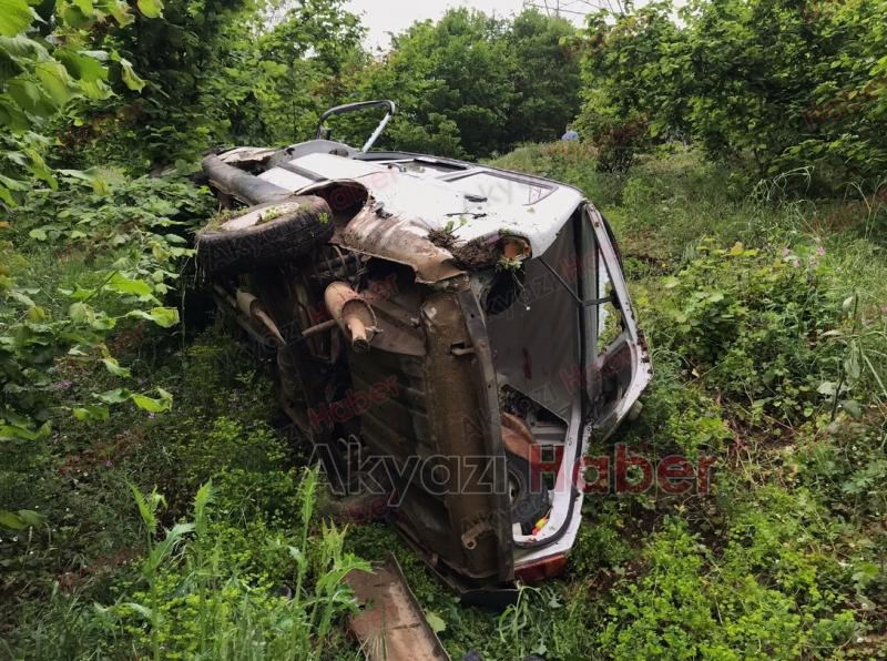 Beldibinde Şarampole Yuvarlandı 3'ü çocuk 7 yaralı