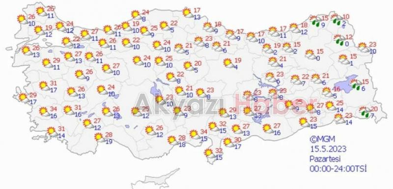 Yaz geliyor! Hava sıcaklıkları 12 derece artacak