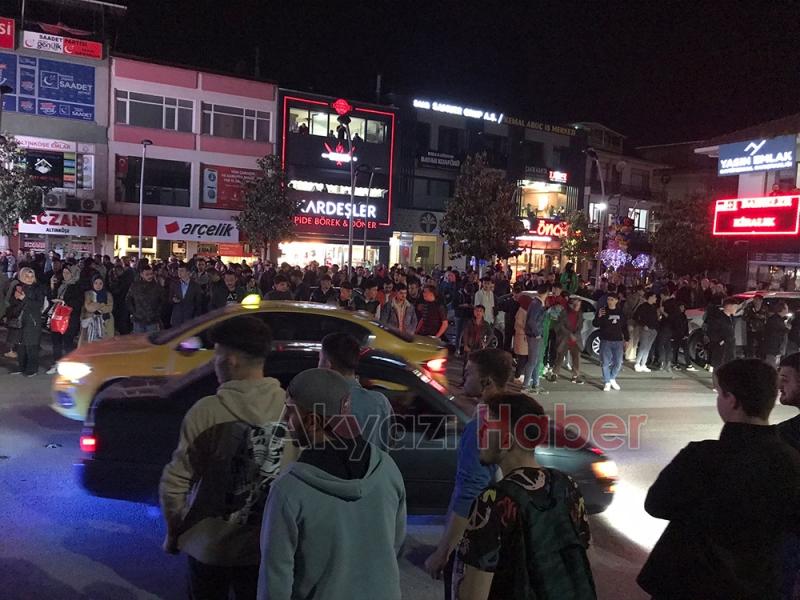 Erdoğan'ın ezip geçtiği Akyazı'da kutlamalar başladı