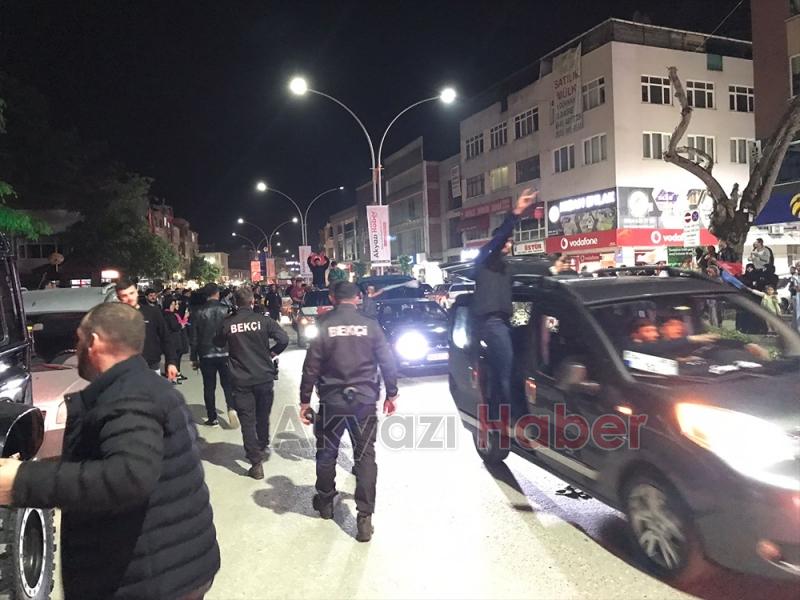 Erdoğan'ın ezip geçtiği Akyazı'da kutlamalar başladı