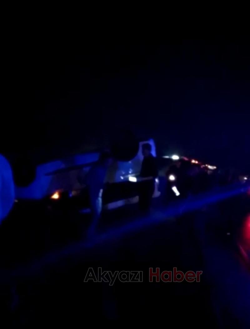 D-140 Karayolu Yahyalı Merası sapağında kaza 3 kişi yaralandı