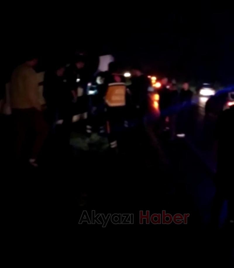 D-140 Karayolu Yahyalı Merası sapağında kaza 3 kişi yaralandı