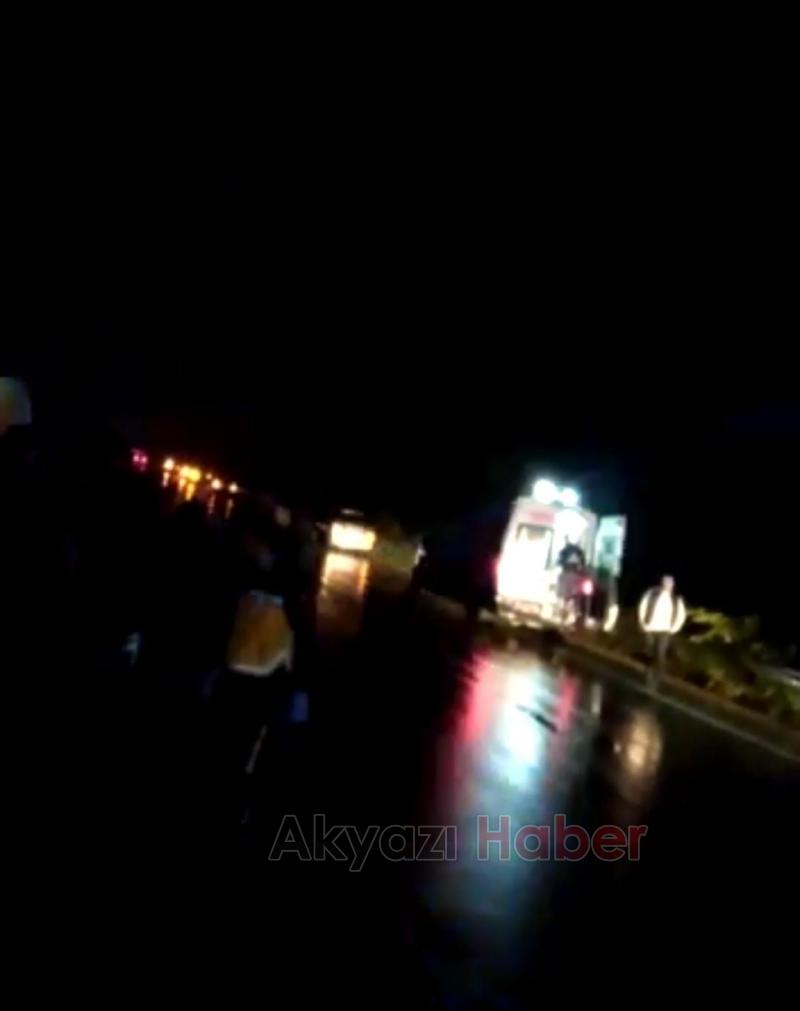 D-140 Karayolu Yahyalı Merası sapağında kaza 3 kişi yaralandı