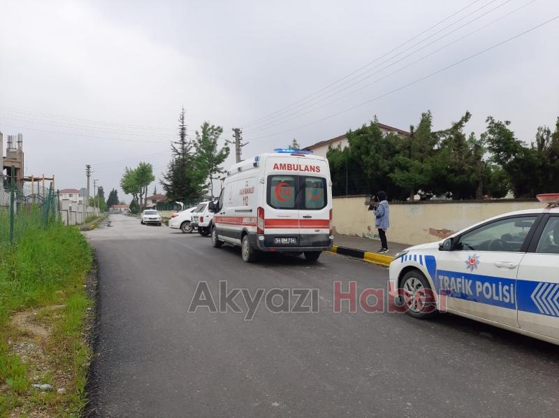 Pikap ile otomobilin çarpışması sonucu 2 kişi yaralandı