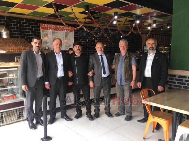 Cumhur İttifakı İlçe Başkanlarından esnaf ve halk ziyaretleri