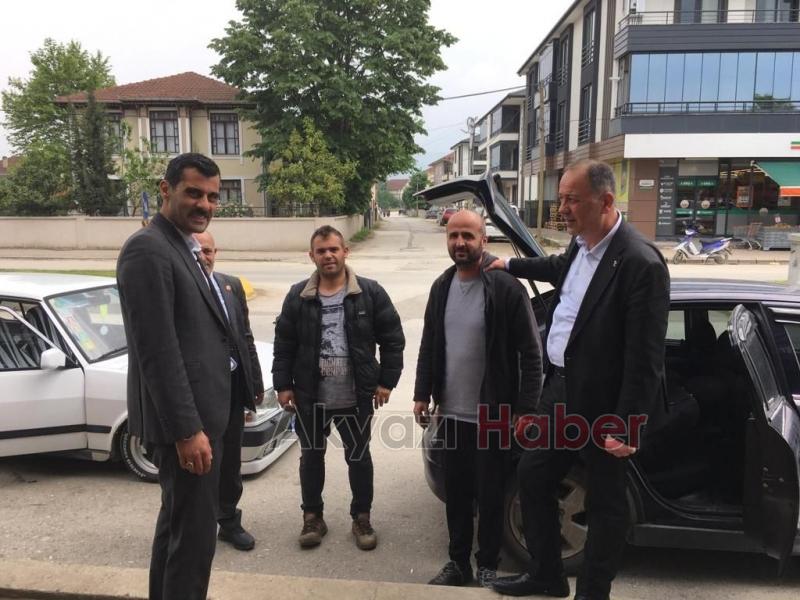 Cumhur İttifakı İlçe Başkanlarından esnaf ve halk ziyaretleri