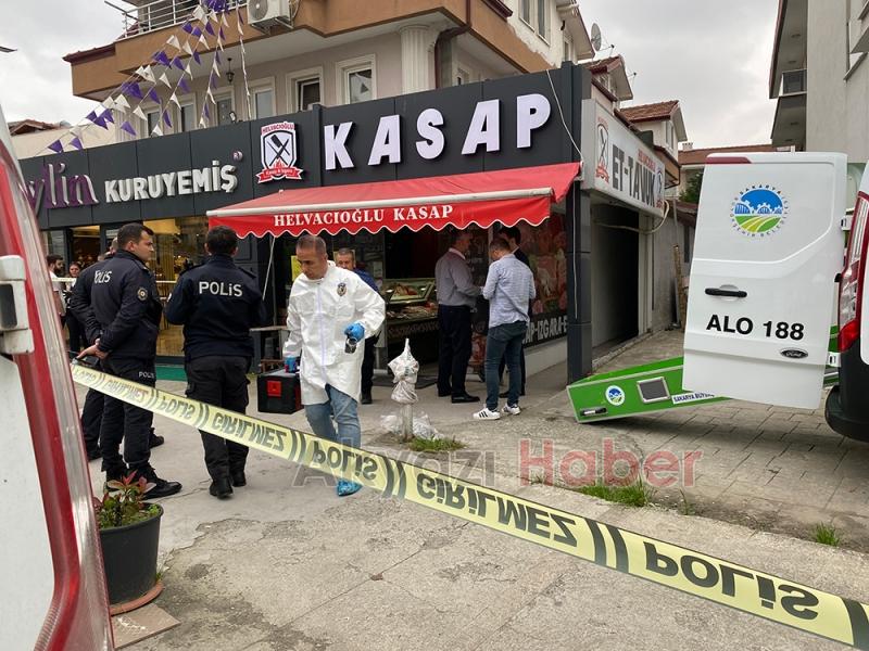Kasap birlikte iş yaptığı kişiyi öldürdü