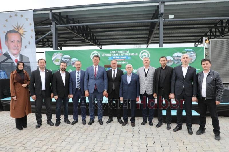 Akyazı Mezbaha ve Canlı Hayvan Borsası hizmete girdi