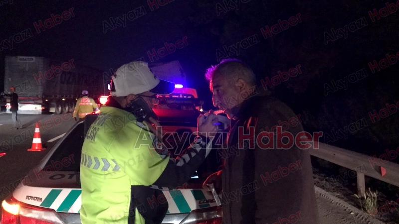 Anadolu Otoyolu'nda paramparça olan bu tırın kupasından sağ çıktı