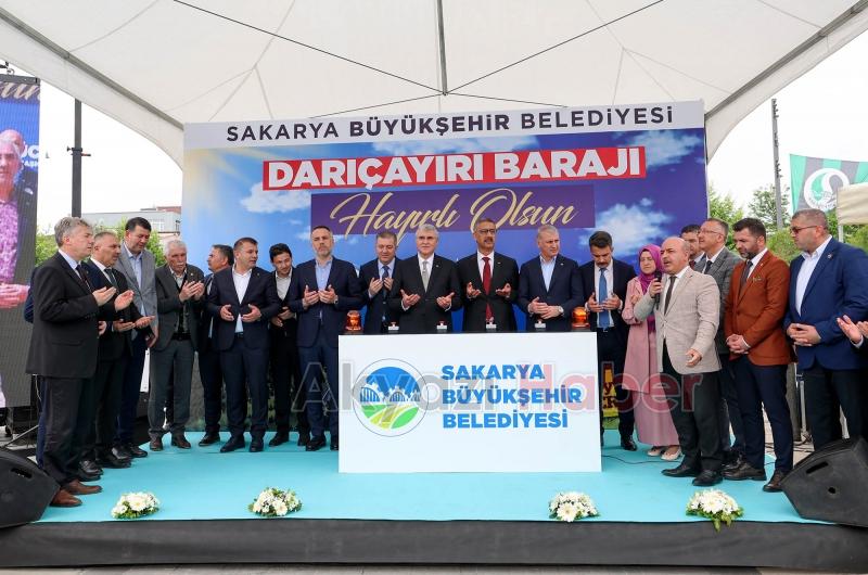 Geleceğe nefes olacak Darıçayırı Barajı’nda kepçeler çalıştı