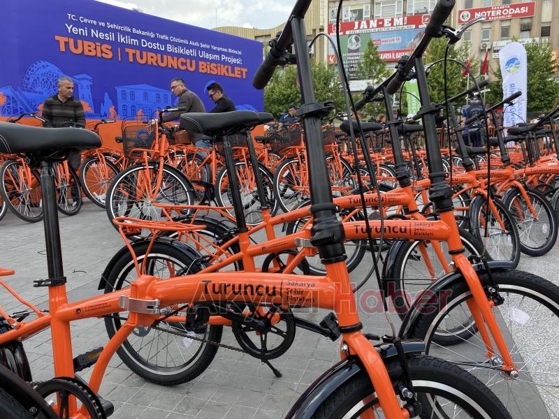 Sakarya Büyükşehir turuncu bisikletleri uygun fiyata kiralayacak