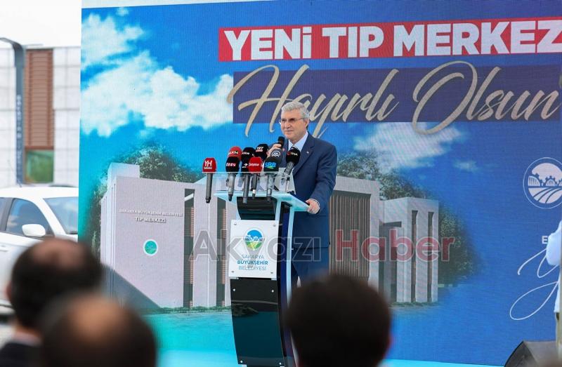 Büyükşehir Tıp Merkezi için çalışmalar başladı