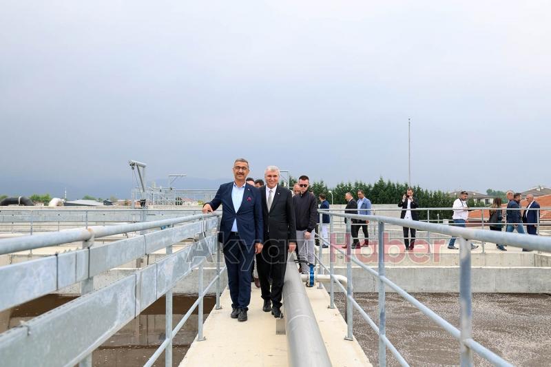 Akyazı Atıksu Arıtma Tesisi'nin lansmanında yeni müjde