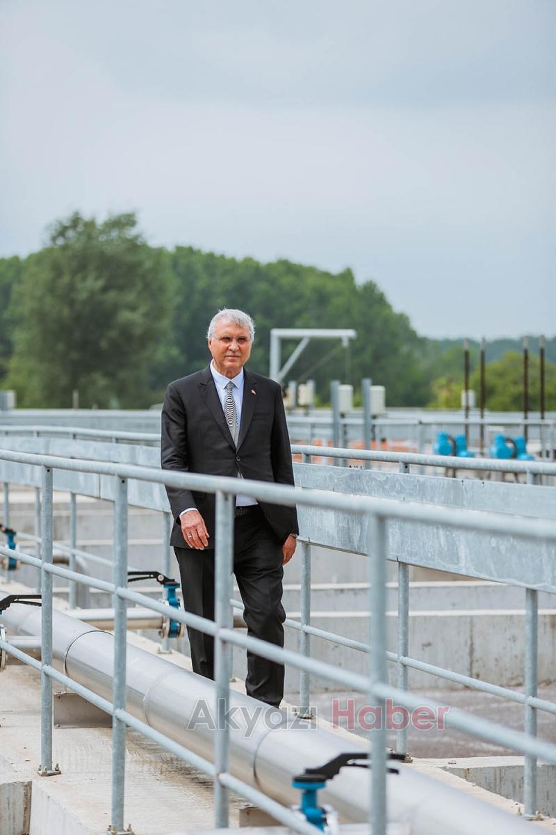 Akyazı Atıksu Arıtma Tesisi'nin lansmanında yeni müjde