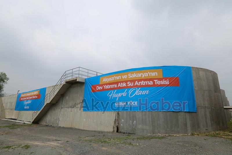 Akyazı Atıksu Arıtma Tesisi'nin lansmanında yeni müjde