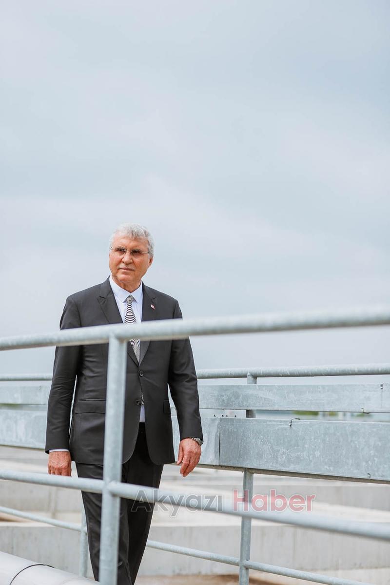 Akyazı Atıksu Arıtma Tesisi'nin lansmanında yeni müjde