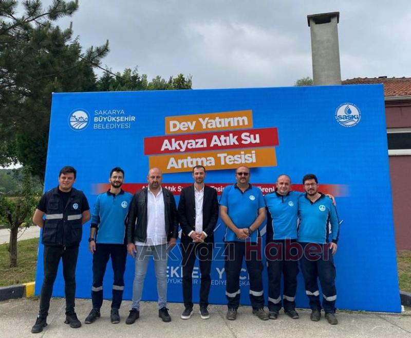Akyazı Atıksu Arıtma Tesisi'nin lansmanında yeni müjde