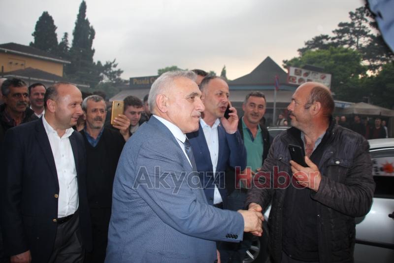 Ali İnci Akyazı'da kutlamalara katıldı