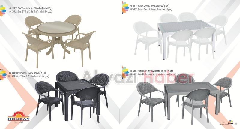 Bahçe Mobilyalarında şok kampanya