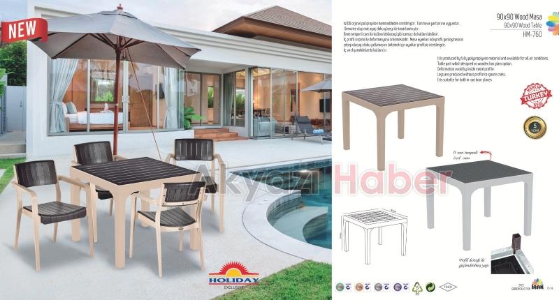 Bahçe Mobilyalarında şok kampanya