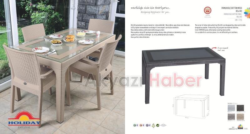 Bahçe Mobilyalarında şok kampanya