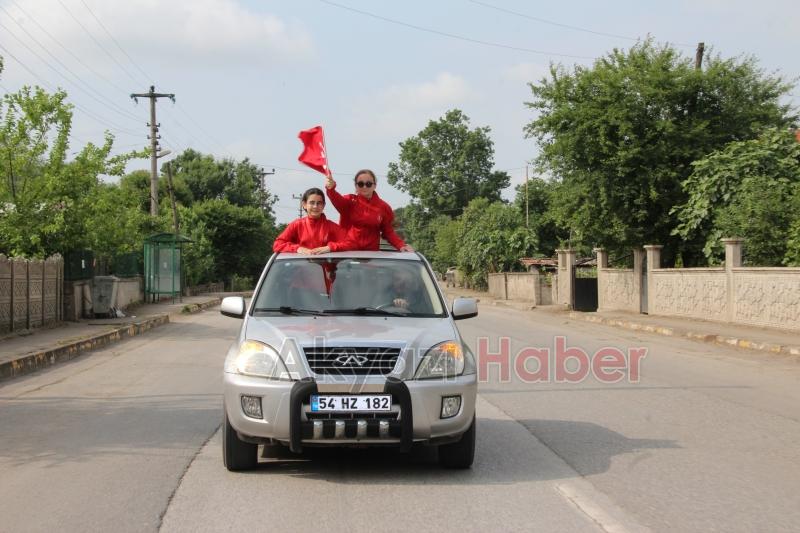 Balkan Şampiyonları Akyazı’da Karşılandı