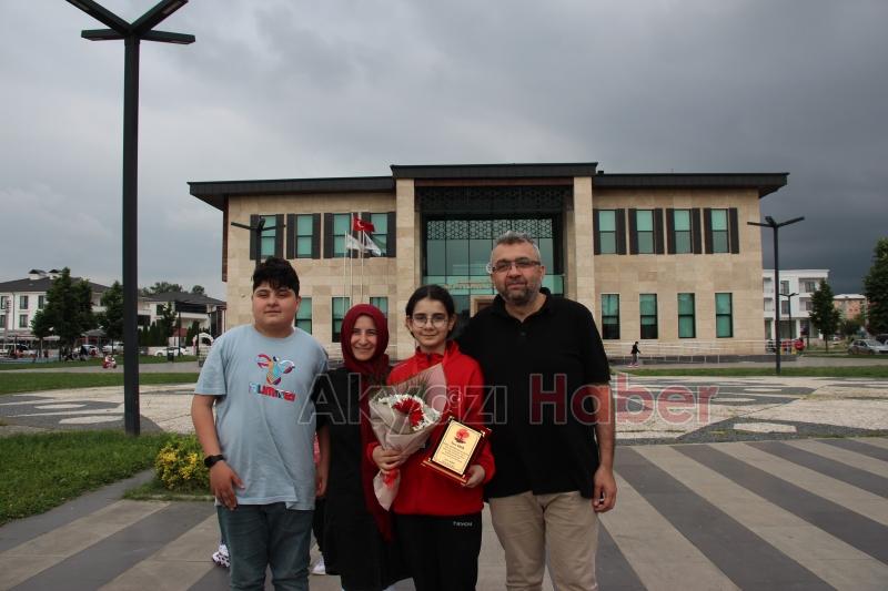 Balkan Şampiyonları Akyazı’da Karşılandı