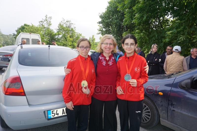 Balkan Şampiyonları Akyazı’da Karşılandı