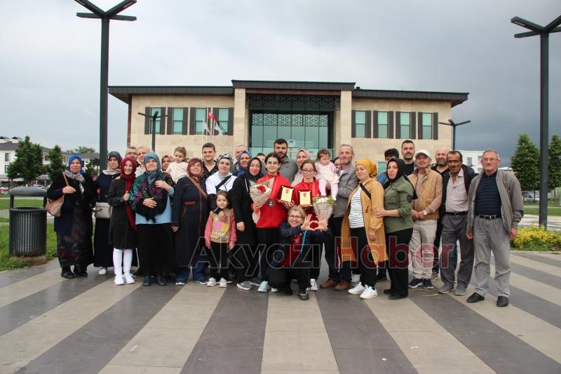 Balkan Şampiyonları Akyazı’da Karşılandı