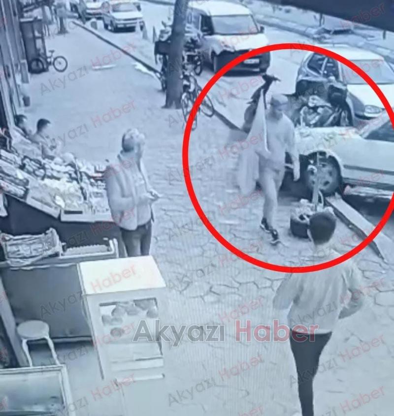 Ada Caddesi'nde Kaza Panikleyip Bankete Çıktı