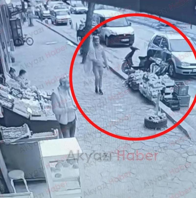 Ada Caddesi'nde Kaza Panikleyip Bankete Çıktı