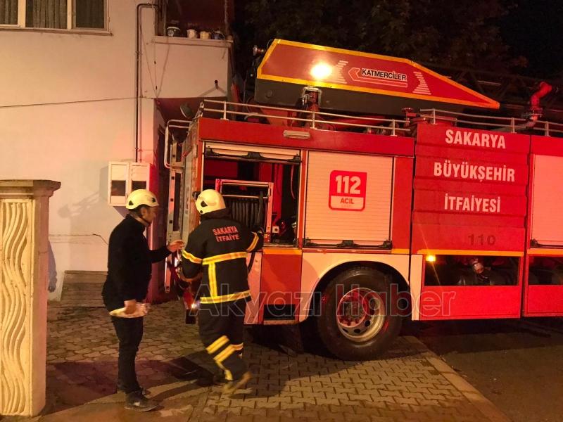 Bina Yangını İhbarı Çöp Yangını Çıktı