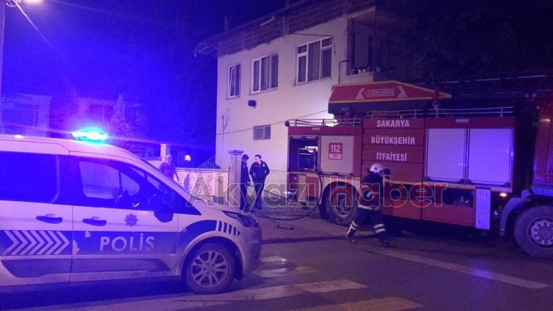 Bina Yangını İhbarı Çöp Yangını Çıktı