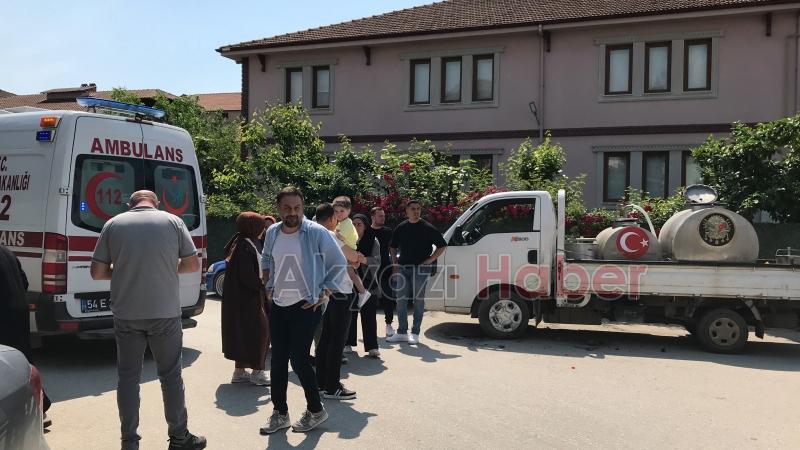 Konuralp Mahallesi’nde Kaza 1 Yaralı