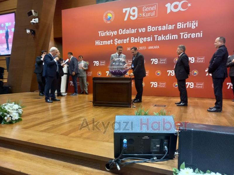 ATSO Yönetimi TOBB Genel Kurulu'nda