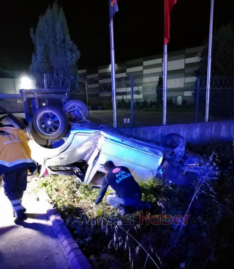 Genç çifti kaza ayırdı