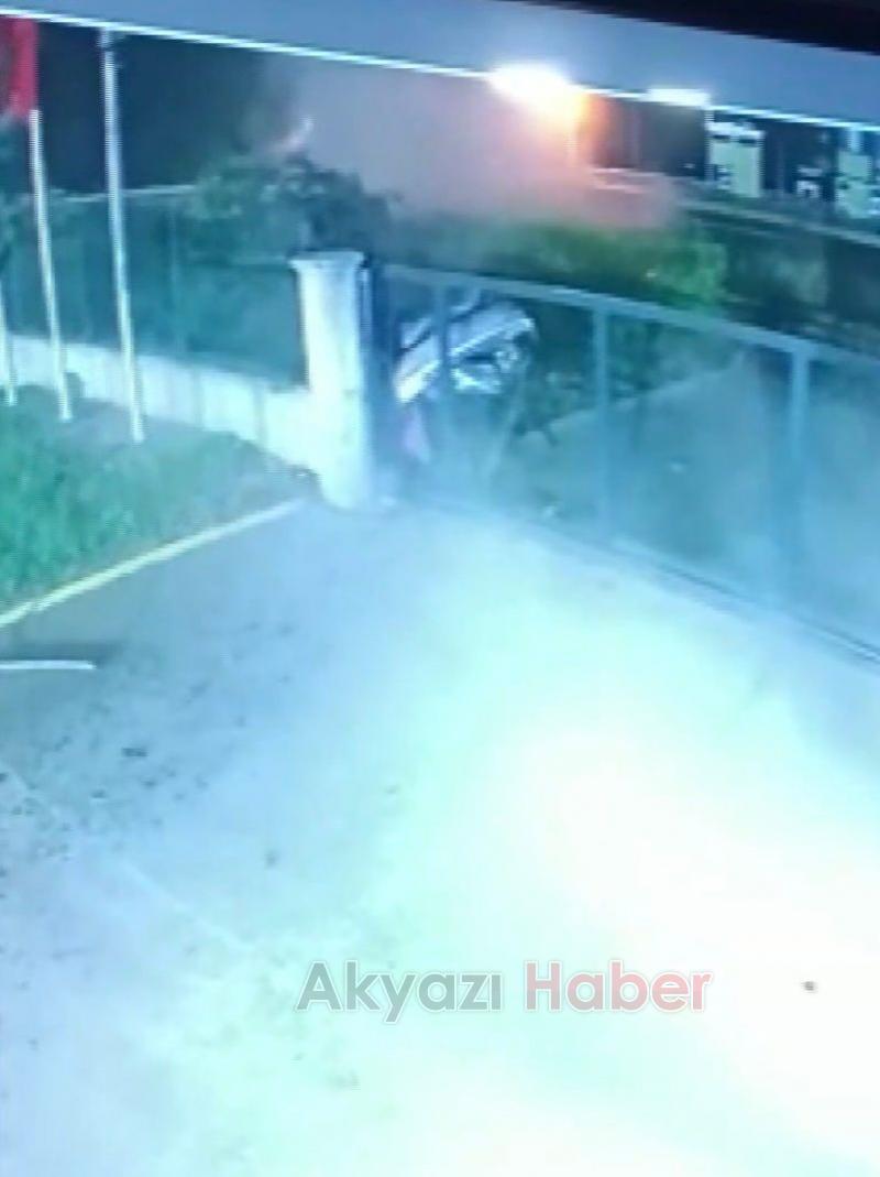 Genç çifti ayıran feci kaza kamerada