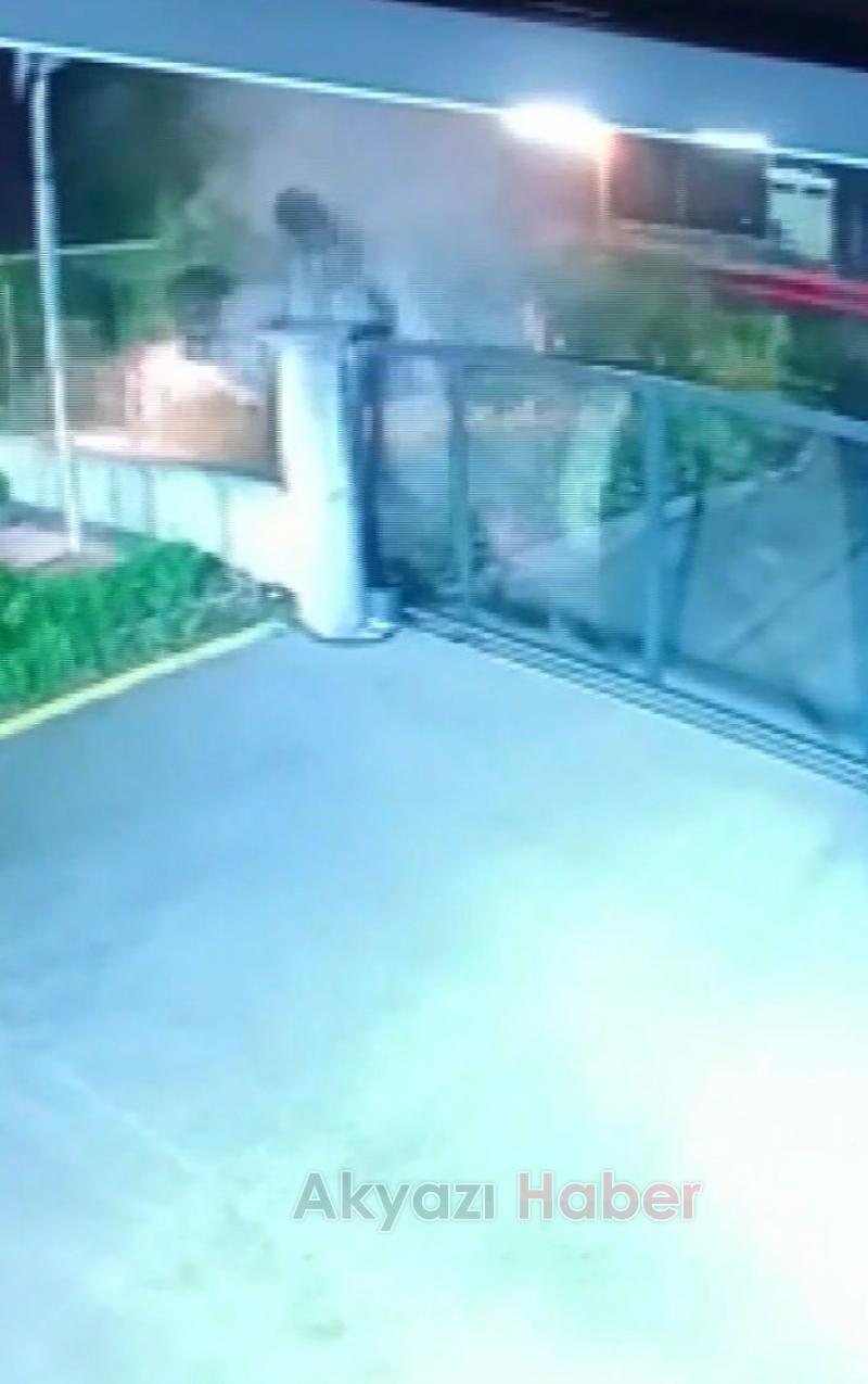 Genç çifti ayıran feci kaza kamerada