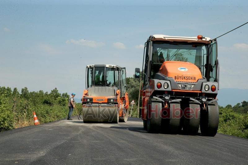 Çatalköprü yolu asfaltlandı